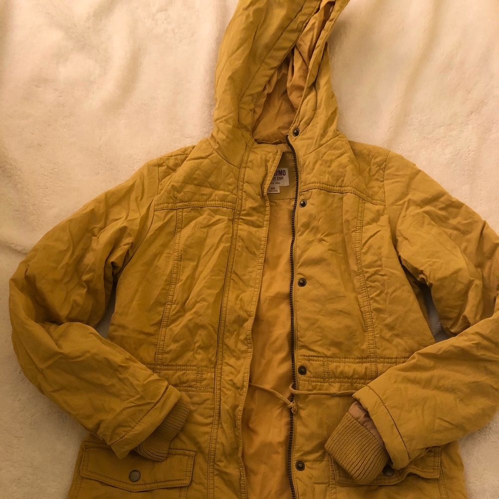 —-SOLD—Mossimo mustard yellow Jacket